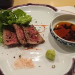 旬菜 おぐら家 - 尾崎牛ヒレ肉炭火焼き