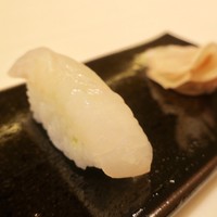 美乃鮨 - 平目 (ランチ富山湾10貫3240円)