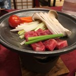 つるや旅館 - 信州和牛の陶板焼き