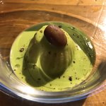 Terroir愛と胃袋 - グリンピースのスープ アップ