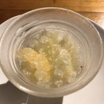 Terroir愛と胃袋 - 青リンゴのグラニテ アップ