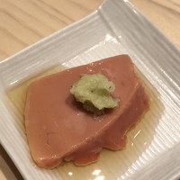 すし岩瀬 - 帆立の卵巣