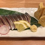 日本酒と肴 あらばしり - 炙り〆鯖