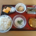盛岡月が丘食堂 - 朝食セット（４００円）