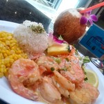 Blue Water Shrimp & Seafood - 最後のガーリックシュリンプ