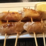 串焼き かめや - 串焼きかめやセットのモヤシ巻き