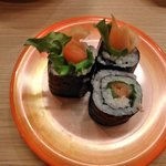 すし江戸 - サーモン巻