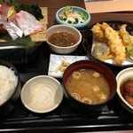 銀座さかなさま - お刺身・天ぷら御膳