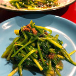 熊飯店 - 牛肉と青菜の炒めもの