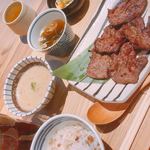 Jinenjo An - 牛タン麦とろ定食