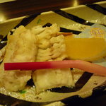 山葵 - 穴子白焼（750円）♪ほくほくとした穴子は口の中でほどける旨さ☆
