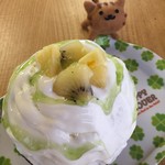 雪みるく - キウイとパインのヨーグルト