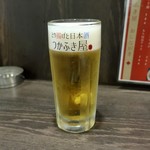 つかふき屋 - 熟撰 生ビール