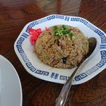 麺家 鶏処 - 半チャーハン