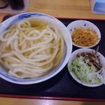 本格さぬきうどん　穂乃香 - 湯で時間がかかるとの事で、麺は後から配送