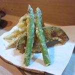 喜幸 - 鱧と野菜の天ぷら