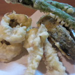 喜幸 - 鱧と野菜の天ぷらＵＰ４