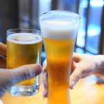 明道町中国菜 一星 - まずはカンパ～～イ！！