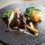 à nu retrouvez-vous - 和牛の頬肉の赤ワイン煮みたいなやつ　これで腹がパンパン