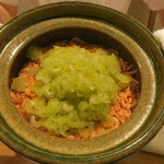 日本料理 太月 - 30年4月　桜海老、蕗の炊き込みご飯