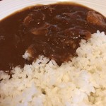 カレーの王様 - ビーフカレーのアップ