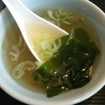 明華飯店 - スープ