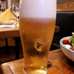 ピッツェリア パーレンテッシ - エビス生ビール