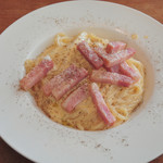 釜あげ生パスタ ぱすたろう - カルボナーラ