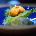 明道町中国菜 一星 - 雲丹とスミイカ