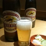 Hifumi Honten - キリンラガービール大瓶￥800