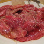 焼肉くにもと - 切り落とし 大盛り(タレ)