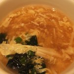 中国名菜 麟嘉 - 卵スープ