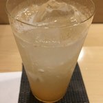 旬菜 おぐら家 - あらごし梅酒ソーダ