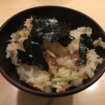 旬菜 おぐら家 - 生桜海老と新生姜の炊き込みご飯