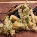 旬菜 おぐら家 - 天然春山菜天ぷら