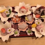 旬菜 おぐら家 - 刺し盛り