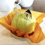 なかしま 糸魚川店 - メロン畑＠中はメロンとパイナップルのムース、ボトムはタルトレット