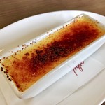 なかしま - クレームブリュレ＠上面キャラメリゼしてからテーブルサービスされました