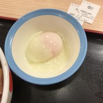 松屋 - 半熟玉子60円