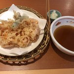 和食さと - 桜海老のかき揚げ ¥498
