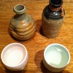 Tamaganzou - 日本酒は・・・福井対決で黒龍（吟醸すっきり）と、（初めて知った）白岳仙