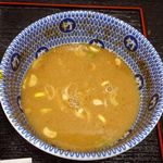 麺屋 たけ井 - スープ割り