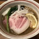 中華そば 先﨑 - 鶏とイカそば