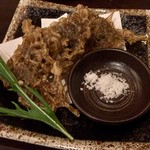 あかゆら - もずくの天ぷら