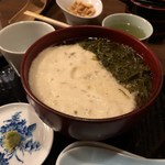 そば処 とう松 - めかぶとろろ蕎麦