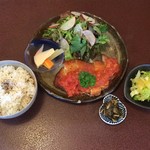 ジャム cafe 可鈴 - お料理が出揃いました。