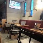 広瀬橋 いち - 店内テーブル席