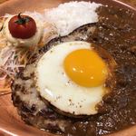 びっくりドンキー - ハンバーグカレーディッシュ