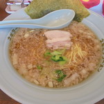 椿ラーメンショップ - 朝ラーメン（野菜ジュース付）390円