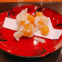 日本橋逢坂 - 栗の天ぷら
                  